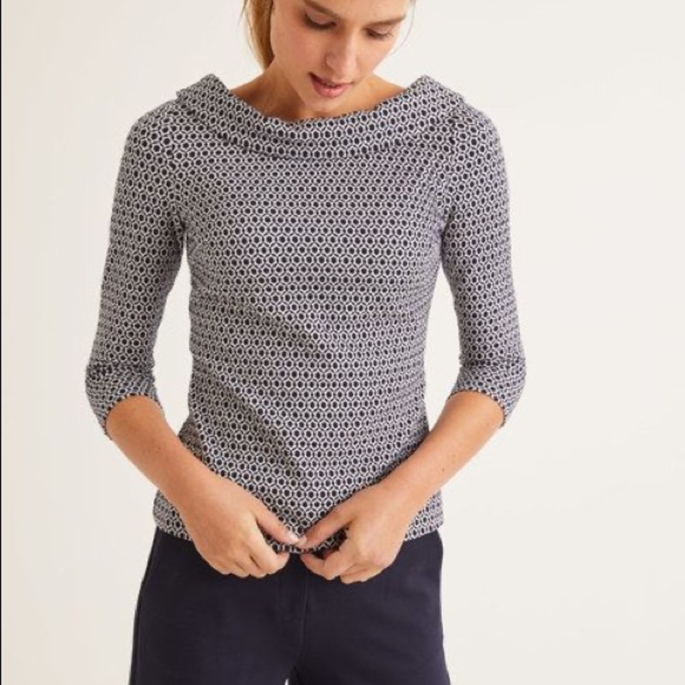 Boden Bessie top, US size 6.